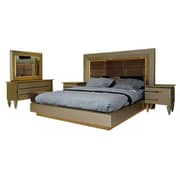 Milan Collection 5pcs Bedroom Set 205x210cm