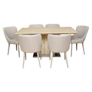 Delbert Dining Set 1+6