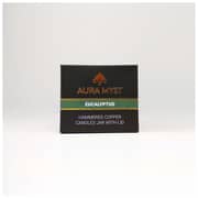 Aura Myst 5oz Hammered Copper Candles With Lid Eucalyptus