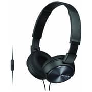 Sony MDR-ZX310AP On-Ear Headphone Black + Sony MDR-EX155APB In-Ear Headset Black
