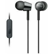 Sony MDR-ZX310AP On-Ear Headphone Black + Sony MDR-EX155APB In-Ear Headset Black