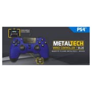 Steelplay Play Metaltech Wired PS4 Controller-Blue