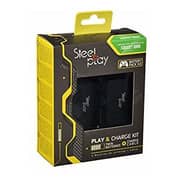 Steelplay Play and Charge Kit Twin Battery Cable Black
