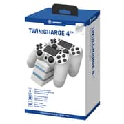 Snakebyte Twin:Charge 4 Charging Station for two PlayStation 4 Controllers White SB911729