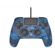 Snakebyte Game:Pad Wired PS4 Controller With 3m Cable - Blue Camoflage