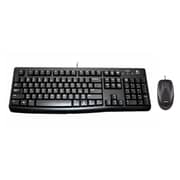 Logitech MK120 Wired Keyboard and Mouse Combo EN-AR