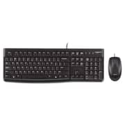 Logitech MK120 ENG Wired Keyboard and Mouse Combo Black