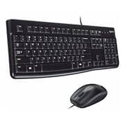 Logitech MK120 ENG Wired Keyboard and Mouse Combo Black