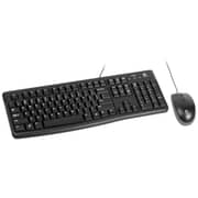 Logitech MK120 ENG Wired Keyboard and Mouse Combo Black
