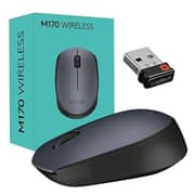 Logitech M170 Wireless Mouse Grey