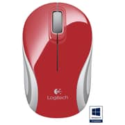 Logitech M187 Mini Wireless Mouse Red