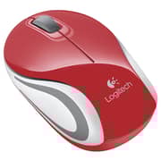 Logitech M187 Mini Wireless Mouse Red