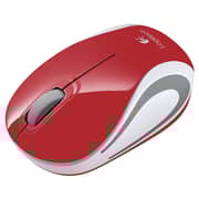 Logitech M187 Mini Wireless Mouse Red