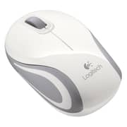 Logitech M187 Mini Wireless Mouse White