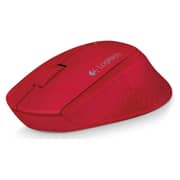 Logitech M330 Wireless Mouse Silent Plus Red