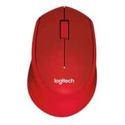 Logitech M330 Wireless Mouse Silent Plus Red
