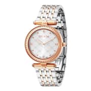 Escada Rose Gold/Silver Stainless Steel Women Watch EW3235055