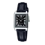 Casio Timepieces Brown Leather Women Watch LTP-V007L-7B1DF