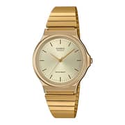 Casio Timepieces Gold Stainless Steel Men Watch MQ-24G-9