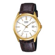 Casio Enticer Brown Leather Men Watch MTP-1183Q-7ADF