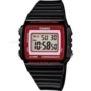 Casio Illuminator Black Palstic Women Watch W-215H-1A2VDF