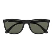 Ray Ban Black Plastic Polarized Unisex Sunglasses RB4291-601/9A-58