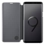 Samsung Clear View Standing Cover Black For Galaxy S9 Plus