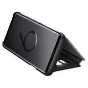 Samsung Clear View Standing Cover Black For Galaxy S9 Plus