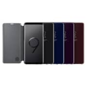 Samsung Clear View Standing Cover Black For Galaxy S9 Plus