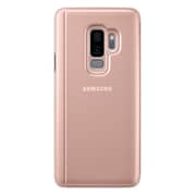 Samsung Clear View Standing Cover Gold For Galaxy S9 Plus