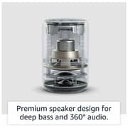 All-new Amazon Echo (3rd generation) Smart speaker with Alexa Heather Grey Fabric (International Version)