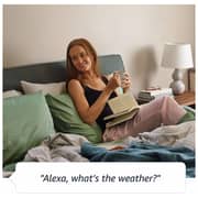 All-new Amazon Echo (3rd generation) Smart speaker with Alexa Heather Grey Fabric (International Version)