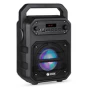 Zoook Bluetooth Speaker With Thunder Karaoke Mic - Black
