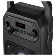 Zoook Bluetooth Speaker With Thunder Karaoke Mic - Black