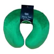 Rest Memory Foam Neck Pillow Green