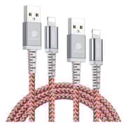Dux Ducis Lightning Cable KII-Pro Series Grey 1m + 2m Bundle Offer