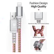 Dux Ducis Lightning Cable KII-Pro Series Grey 1m + 2m Bundle Offer