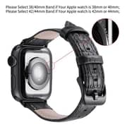 Dux Ducis 38/40mm Band Apple Watch Luxury Series Black