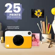 Kodak Printomatic Digital Instant Camera Yellow with Wide-angle 8 mm Lens - RODOMATICYL