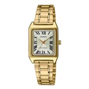 Casio LTP-V007G-9B Dress Gold Tone Stainless Steel Analog Watch Women