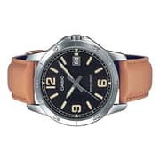 Casio Dress Leather Men Analog Watch MTP-V004L-1B2