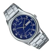 Casio Dress Silver Stainless Steel Men Analog Watch MTP-V006D-2B