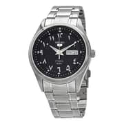 Seiko 5 Silver Stainless Steel Men Watch SNKP21J1