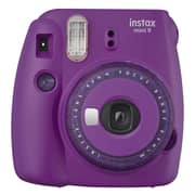 Fujifilm INSTAX Mini 9 Instant Film Camera Purple With Clear Accents