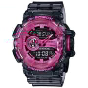 Casio GA-400SK-1A4 G-Shock Semi-Transparent Resin Analog/Digital Watch M