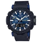 Casio PRG-650YL-2 Protrek Black Leather Analog/Digital Watch Men