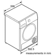 Siemens Dryer White 8 kg WT43N200GC