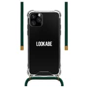 Lookabe Necklace Clear Case & Cord iPhone 11 Pro Green