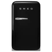 Smeg Single Door Refrigerator Retro Style Black 38 Litres FAB5RBL3GA