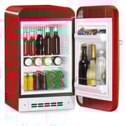 Smeg Single Door Refrigerator Retro Style Red 38 Litres - FAB5RRD3GA